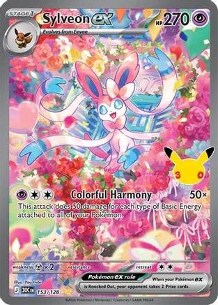 Sylveon ex 153/128 - ME 30th Celebration Holofoil