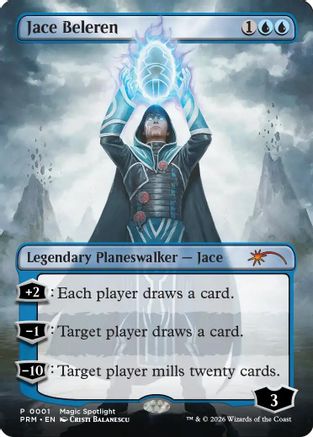 Jace Beleren |  Foil (001) [Unique and Miscellaneous Promos]