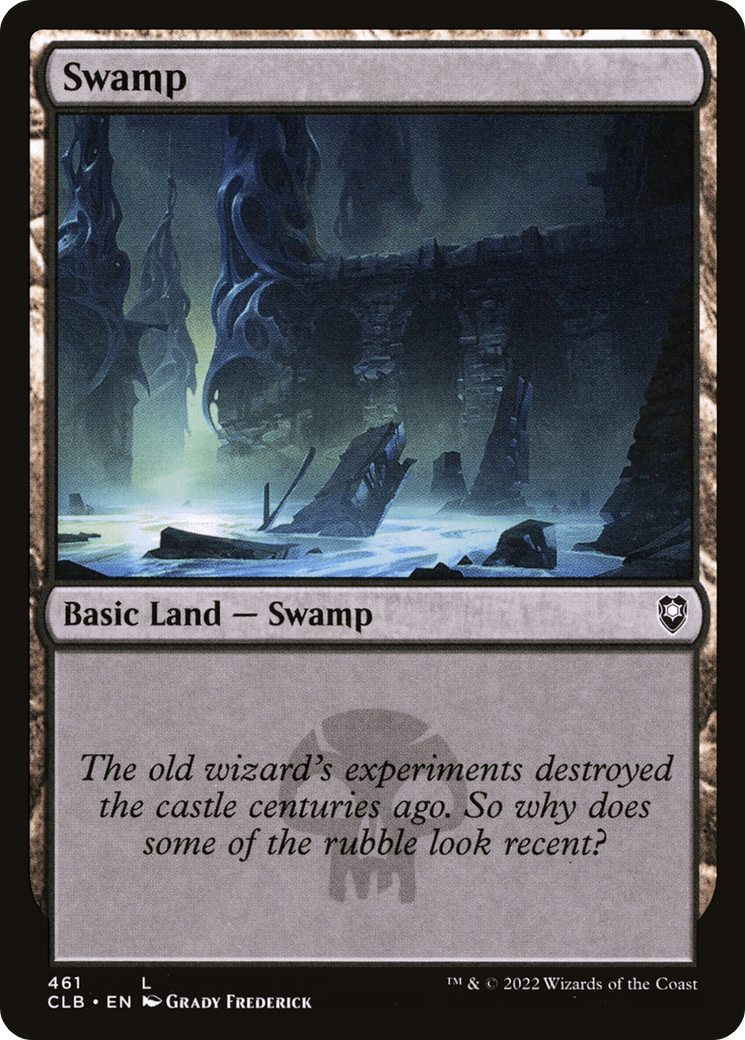 Swamp (461) [Commander Legends: Battle for Baldur's Gate] Foil