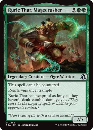 Ruric Thar, Magecrusher |  (265) [Reality Fracture]