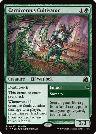 Carnivorous Cultivator |  Foil (437) [Unique and Miscellaneous Promos]