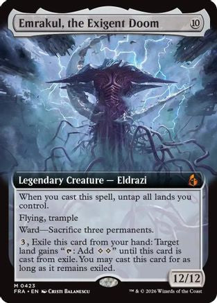 Emrakul, the Exigent Doom (Extended Art) |  (423) [Reality Fracture]