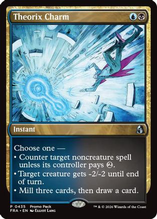 Theorix Charm |  Foil (435) [Promo Pack: Reality Fracture]