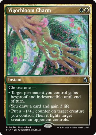 Vigorbloom Charm |  (436) [Promo Pack: Reality Fracture]