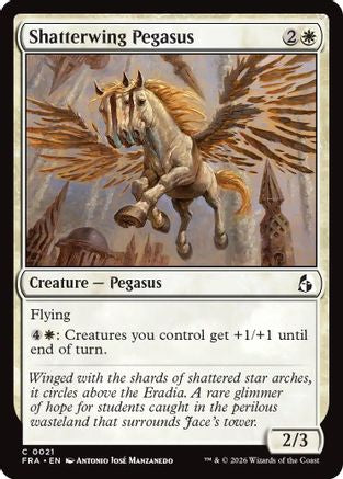 Shatterwing Pegasus |  Foil (021) [Reality Fracture]