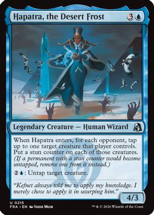 Hapatra, the Desert Frost |  (215) [Reality Fracture]