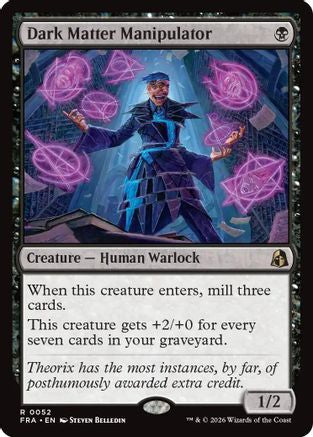 Dark Matter Manipulator |  Foil (052) [Reality Fracture]