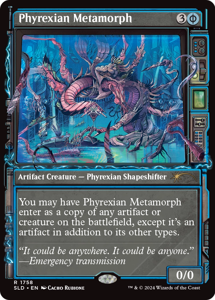 Phyrexian Metamorph (SLD-1758) - Secret Lair Drop Foil