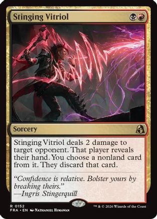 Stinging Vitriol |  (152) [Reality Fracture]