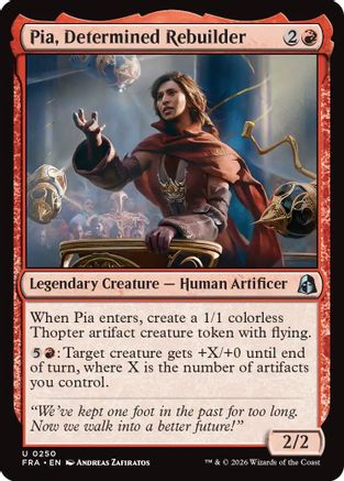 Pia, Determined Rebuilder |  (250) [Reality Fracture]