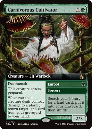 Carnivorous Cultivator (Extended Art) |  (100) [Reality Fracture]