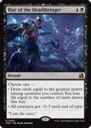 Rise of the Deathbringer |  Foil (063) [Reality Fracture]