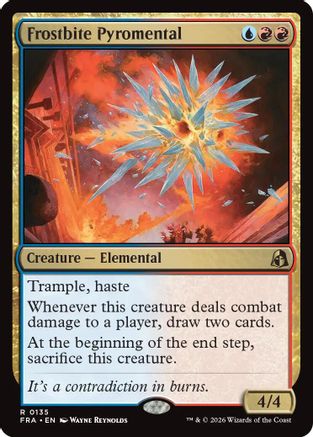 Frostbite Pyromental |  Foil (135) [Reality Fracture]