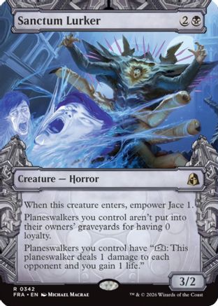 Sanctum Lurker (Showcase) |  Foil (342) [Reality Fracture]