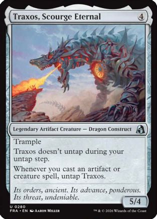 Traxos, Scourge Eternal |  Foil (280) [Reality Fracture]