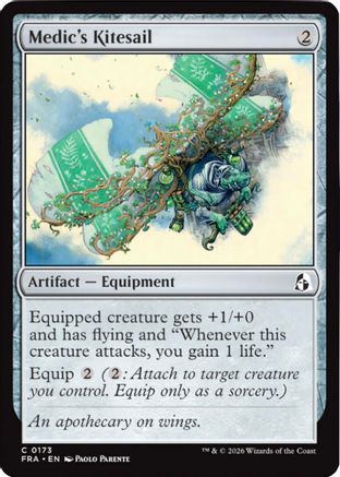 Medic's Kitesail |  Foil (173) [Reality Fracture]