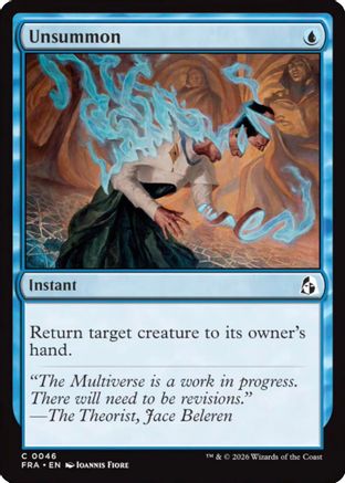 Unsummon |  Foil (046) [Reality Fracture]