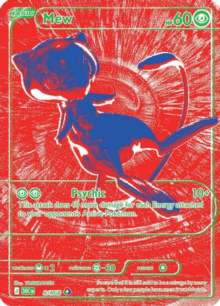 Mew 00R- ME 30th Celebration Holofoil