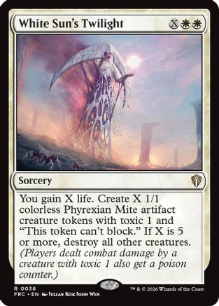White Sun's Twilight |  (038) [Commander: Reality Fracture]