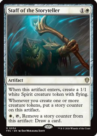 Staff of the Storyteller |  (034) [Commander: Reality Fracture]