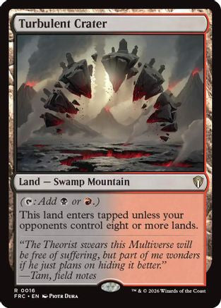 Turbulent Crater |  (016) [Commander: Reality Fracture]