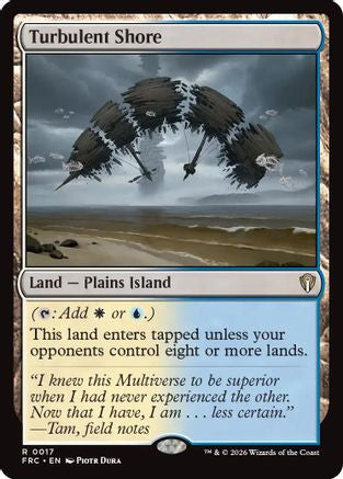 Turbulent Shore |  (017) [Commander: Reality Fracture]