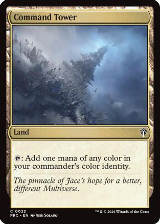 Command Tower |  (022) [Commander: Reality Fracture]