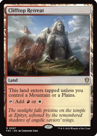 Clifftop Retreat |  (067) [Commander: Reality Fracture]