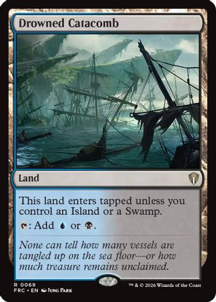 Drowned Catacomb |  (069) [Commander: Reality Fracture]