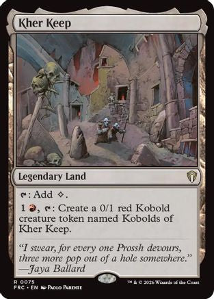 Kher Keep |  (075) [Commander: Reality Fracture]