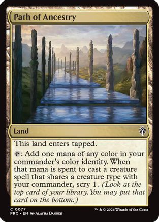 Path of Ancestry |  (077) [Commander: Reality Fracture]