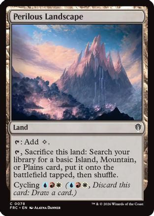 Perilous Landscape |  (078) [Commander: Reality Fracture]