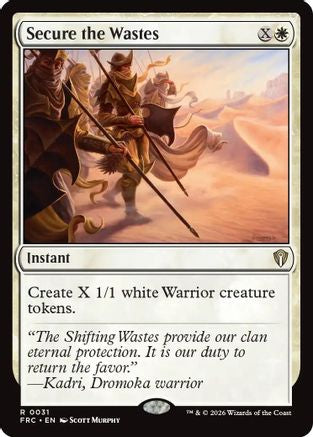 Secure the Wastes |  (031) [Commander: Reality Fracture]