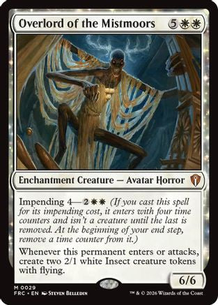 Overlord of the Mistmoors |  (029) [Commander: Reality Fracture]