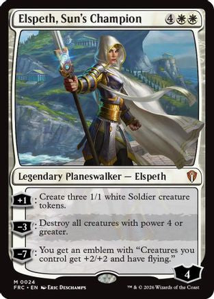 Elspeth, Sun's Champion |  (024) [Commander: Reality Fracture]