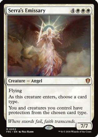 Serra's Emissary |  (032) [Commander: Reality Fracture]