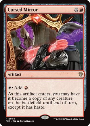Cursed Mirror |  (049) [Commander: Reality Fracture]