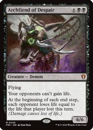Archfiend of Despair |  (046) [Commander: Reality Fracture]