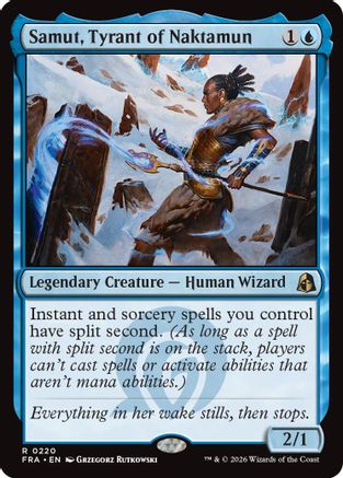 Samut, Tyrant of Naktamun |  Foil (220) [Reality Fracture]
