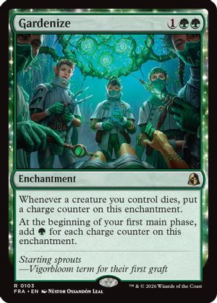 Gardenize |  Foil (103) [Reality Fracture]