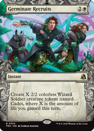 Germinate Recruits (Showcase) |  Foil (334) [Reality Fracture]