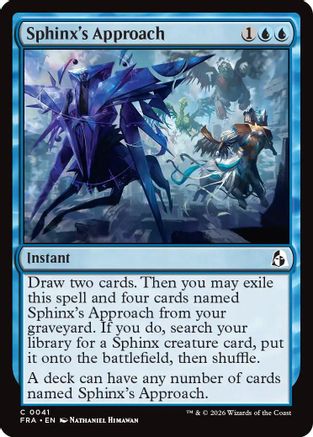 Sphinx's Approach |  Foil (041) [Reality Fracture]