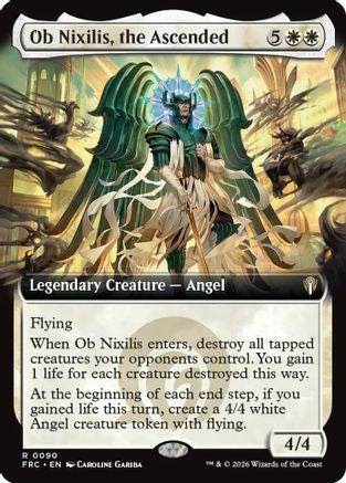 Ob Nixilis, the Ascended (Extended Art) |  (090) [Commander: Reality Fracture]