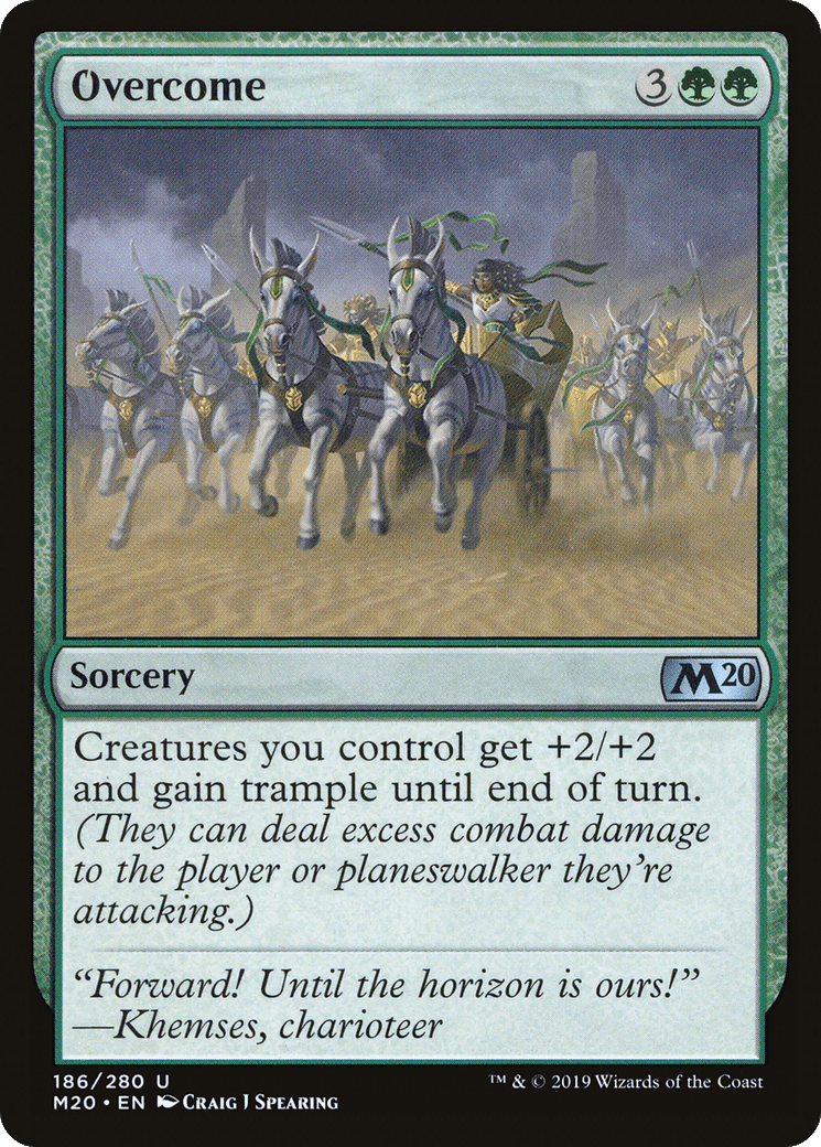 Overcome [Core Set 2020] Foil