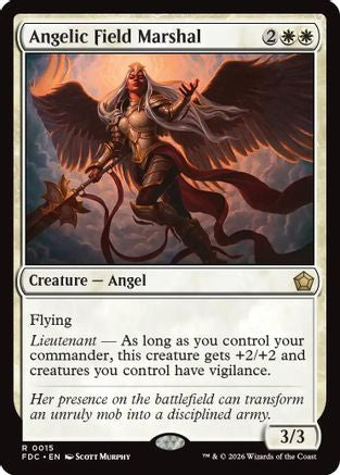 Angelic Field Marshal |  (015) [Commander: Foundations]