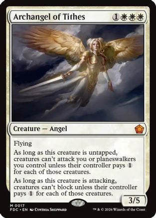 Archangel of Tithes |  (017) [Commander: Foundations]