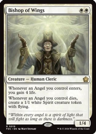 Bishop of Wings |  (019) [Commander: Foundations]