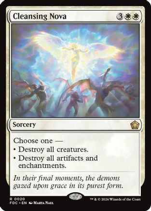 Cleansing Nova |  (020) [Commander: Foundations]