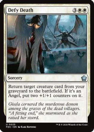 Defy Death |  (025) [Commander: Foundations]