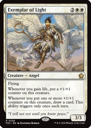 Exemplar of Light |  (028) [Commander: Foundations]